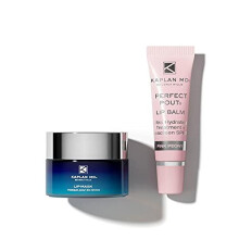 KAPLAN MD Perfect Pout Duo Lippenmaske (0,5 oz.) & Lippenbalsam 0,17 oz.     Komplette Anti-Aging-Hautpflege f  r die Lippen
