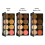 Ruby Kisses 3D Cream Contour Artist Set 3 Pack (Light  Light Medium  Medium Dark) 2