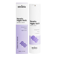 Stratia Nachtploeg | Anti-aging nachtcr?e met ingekapseld retinol | Geformuleerd voor alle huidtypes | 1,7 fl oz