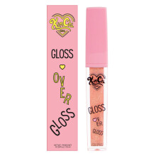 Kimchi Chic Gloss Over Gloss Trpytiv mikro jiskriv lesk na rty pro noen samostatne nebo pres rtenku Sve balzm na rty bez parfemace Peach Pink