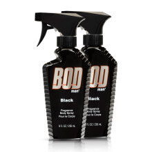 BOD Man Fragrance Body Spray fekete 8 fl oz (2 db-os csomag)