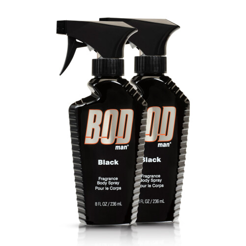 BOD Man Duft-K  rperspray Schwarz, 237 ml (2er-Pack)