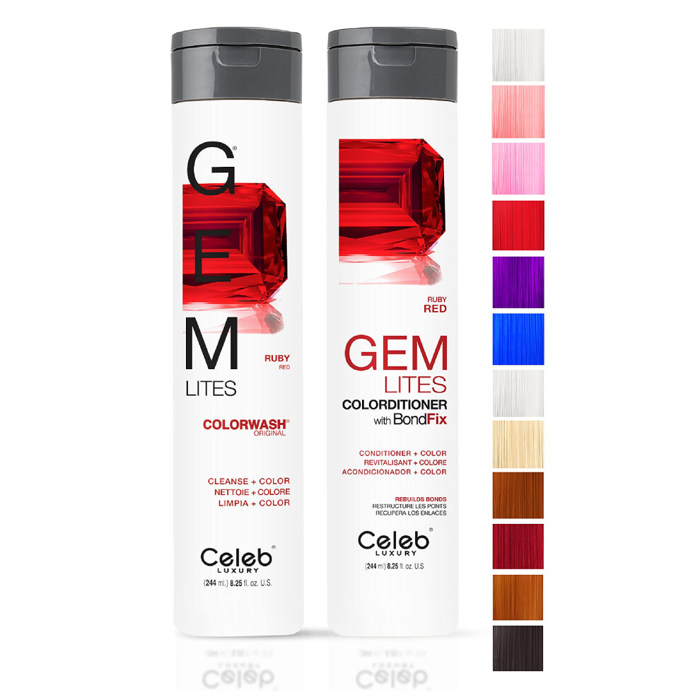 Celeb Luxury Gem Lites Ruby Red Healthy Duo