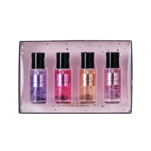 Victoria's Secret Σετ Δώρου Mini Mist Collection Victoria's Secret 4 Τεμαχίων, Ποικιλία Αρωμάτων, Δώρο για Γυναίκες