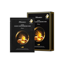 JMsolution Active Golden Caviar Nourishing Mask - Koreansk Ansiktsmask - Kaviarextrakt - Kollagenessens - 10 ark för alla hudtyper