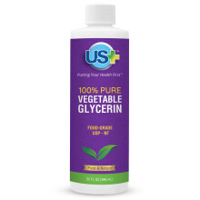 US+ 32oz 100% cist rostlinn glycerin Farmaceutick a potravinrsk kvalita (USP) Zcela prrodn hydratacn a cistic prostredek Pro pletov m