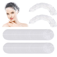 150 PCS Amelioration des bouchons de douche jetables. Caps de bain a cheveux impermeables de CEIZIOES. Epaississement du capuchon de douche pour