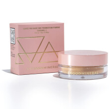 The Good Mineral Loves-You-Back 3v1 Mineral Powder Foundation (KARAMEL 2) | Urceno pro citlivou plet se sklonem k akn | 3IN1 - Korektor Foundation +