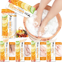 nbc BeautiLab pedikur kszlet lbztat kszlet: Buborkos ss cukorradr masszzs maszk Masszzs lotion dobozban 4 lpses lbfrdo kszlet szraz l