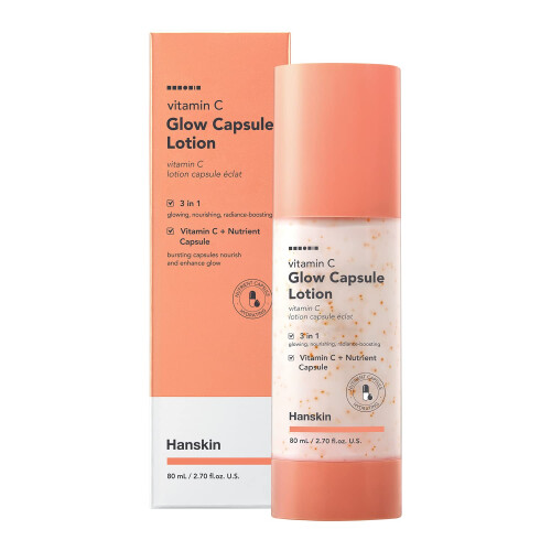 Hanskin, Kapsułki z witaminą C, Lotion, 2,7 fl oz (80 ml)