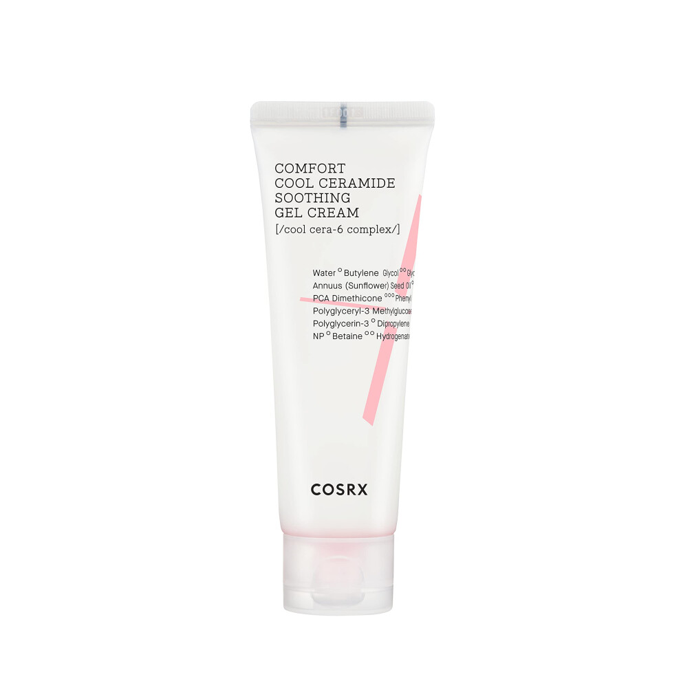 COSRX Balancium Comfort Cool Ceramide Soothing Gel Cream 85ml / 2.87 fl. oz  Light  Cooling  Gel Lotion. After-Sun  Gel Moisturizer  Strengthen & Plum