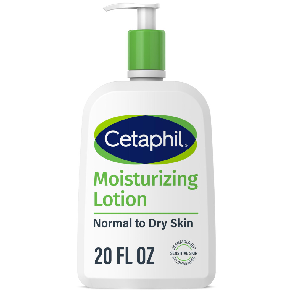 Cetaphil Body Moisturizer  Hydrating Moisturizing Lotion for All Skin Types  Suitable for Sensitive Skin  NEW 20 oz  Fragrance Free  Hypoallergenic  N