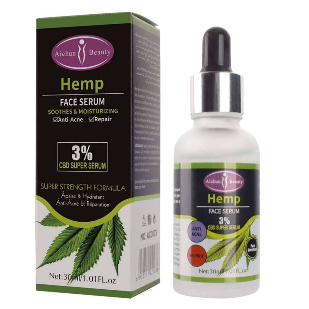 Aichun Beauty Face Serum Soothes Moisturizing Anti-Acne Repair Facial Skin Care 30Ml