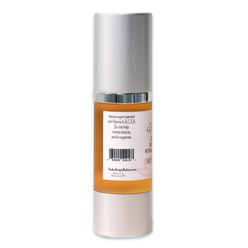 S  rum visage bio Glimmer Goddess - Citrouille et vitamine E 1 oz 2