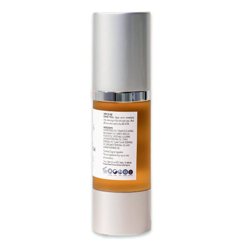 S  rum visage bio Glimmer Goddess - Citrouille et vitamine E 1 oz 1