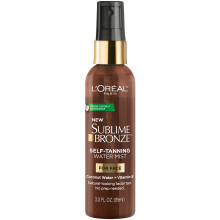 L'Oreal Paris Sublime Bronze Selvbruner Facial Mist Vandbaseret formel Kokosvand & E-vitamin 3 fl. Oz