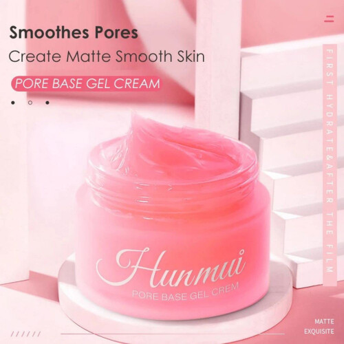 Hunmui Face Primer Gel Κρέμα για Πόρους Σατινέ Φινίρισμα Αφαίρεση Περισσευόμενων Λιπαρών 1
