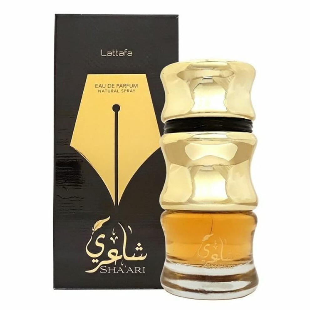 Lattafa Perfumes Shaari for Unisex Eau de Parfum Spray  3.4 Ounce