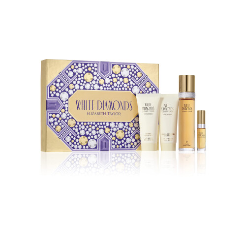 Elizabeth Taylor Dmsk 4dln drkov sada Elizabeth Taylor White Diamonds