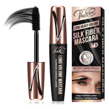 Venicare 4D Silk Fiber Lash Mascara Lengthening and Thick Volume Long Lasting Smudge-Proof All Day Full Long Thick Smudge-Proof Eyelashes (1
