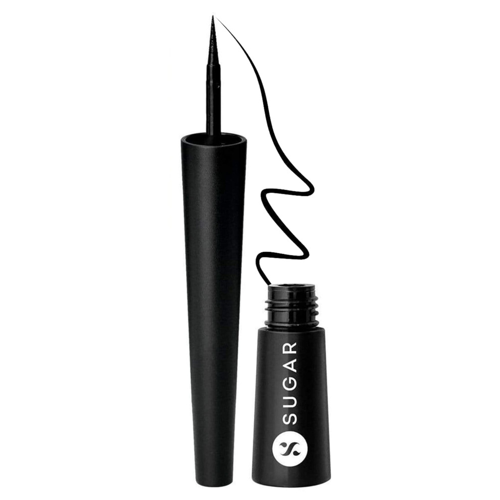 SUGAR Cosmetics Gloss Boss 24HR Eyeliner - 01 Back In Black (Black)-image-OPC-PGMBM5T-NEW