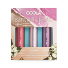 COOLA Organic Tinted Lip Balm & Mineral Sunscreen with SPF 30 Dermatologist Tested Lip Care for Daily Protection Vegan Variety Pack 0.15 Oz Each