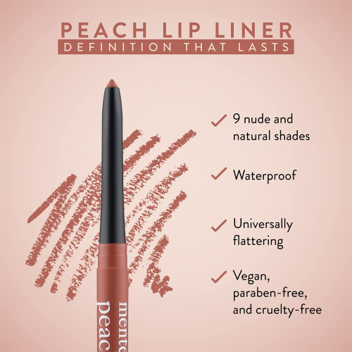Mented Cosmetics Μολύβι Χειλιών για Γυναίκες, Σκούρο Καφέ, Αδιάβροχο, Vegan 1