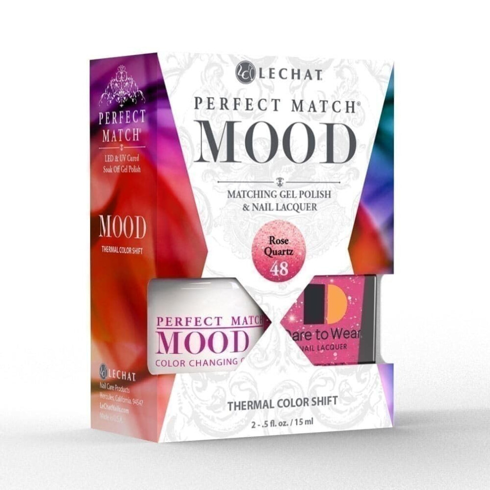 Coffret Duo Match Mood Lechat - Quartz Rose PMMDS48-image