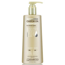 Giovanni Smoothing Castor Oil Shampoo 24 oz. - Alla hrtyper terfuktar hr & hrbotten terfuktar & tmjer friss Jojoba Arganolja Kokosolja Shea