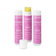 Vegan Lip Balm by PURE + SIMPLE Lavender Chamomile Lip Balm Collection Cruelty Free Chapstick Moisturize Dry ed or Chapped Lips 5 Tube Set.