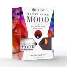 Zestaw duetu Perfect Match Mood LECHAT - Szkarlatne Gwiazdki