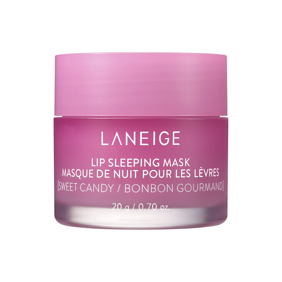 LANEIGE Lip Sleeping Mask Sweet Candy: Nourish  Hydrate  Vitamin C  Murumuru & Shea Butter  Antioxidants  Flaky  Dry Lips