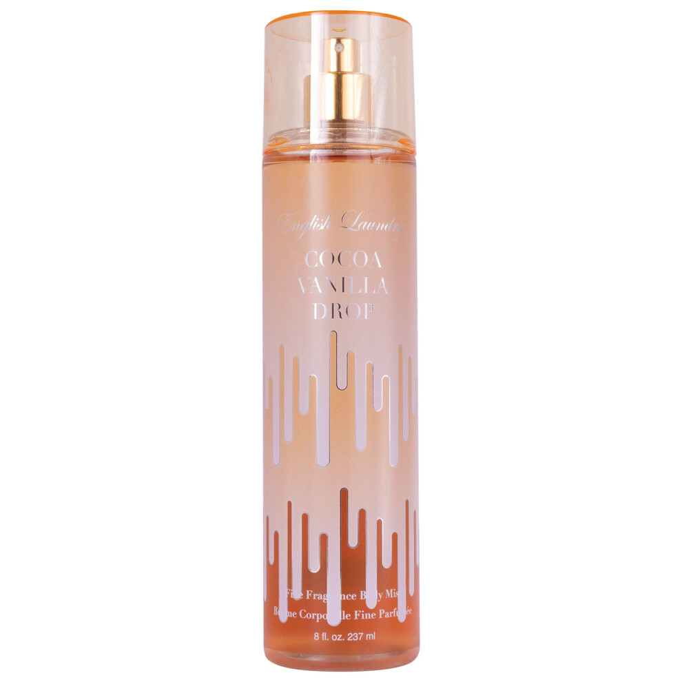 Anglick Pr Covna English Laundry Cocoa Vanilla Drop Body Spray 8 Fl. Oz.