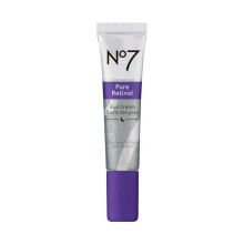 No7 Pure Retinol Eye Cream - unter Augencreme fr Falten feine Linien und Schwellungen mit 0,5% Retinol - mit Sheabutter infundiert, um die Haut