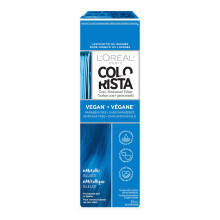 L'Oreal Paris Colorista Metallic Półtrwała farba do włosów rozjaśnianych lub blond Maska osadzająca kolor do włosów Formuła Metallic Blue
