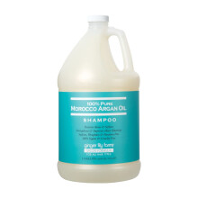 Ginger Lily Farms Salon Formula 100% Pure Morocco Argan Oil Shampoo for All Hair Types 100% Vegan & Cruelty-Free 1 Gallon 128 Fl Oz (Pack of 1) Re