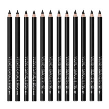 Linble Black Eyeliner Penns Set - 12 st Matte Silky Formulas Vattentt Eye Crayon Liners