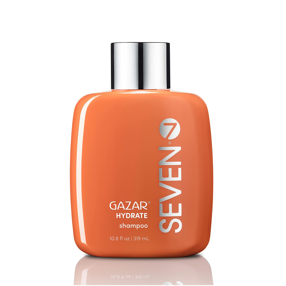 Syv Seven Haircare Gazar Hydrate Shampoo For Women & Men, Sulfate Free, Cruelty Free & Paraben Free With Pro Vitamin B5, Sugarcane + Moisturizing Cactus F