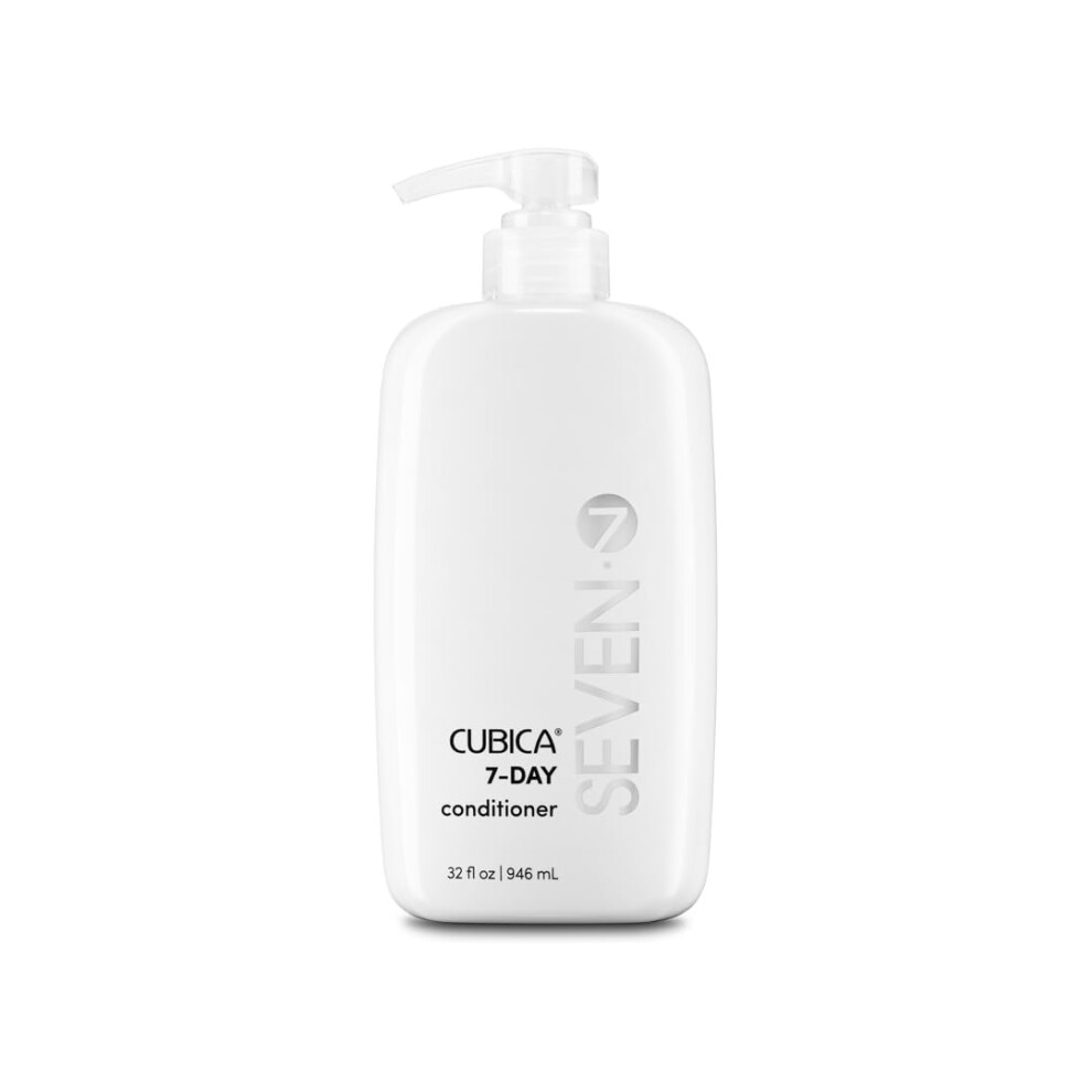 Syv Seven Haircare Cubica 7-Day Conditioner For Women + Men Detangle And Moisturize Hair Sulfate Free Cruelty Free Paraben Free With Honey Shea Butte