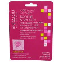 Andalou Naturals 1000 Roses Instant Soothe & Smooth Sheet Mask 0,6 FZ