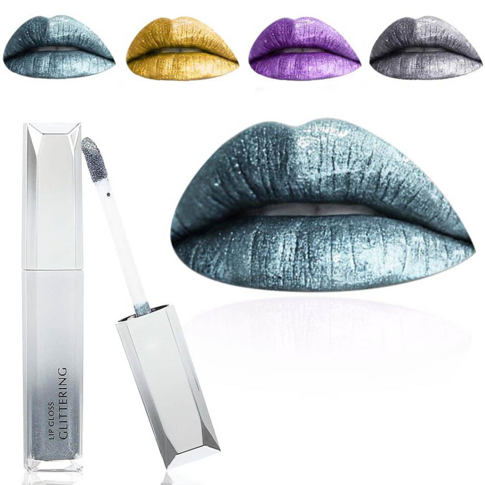 Kilshye Glitter Lipstick Matte Liquid Lipsticks Metallic Lip Glaze High Pigment Lipgloss Long Lasting Waterproof Lip Makeup for Women and Girls Pack o-image-OPC-PFNHDMF-NEW