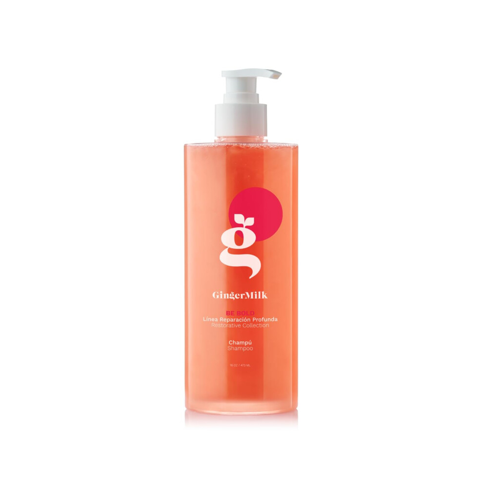 Ginger Milk Natural Care Intensive Repair Shampoo For Dry/Damaged Hair Due To Coloring Chemical Processes Hot Styling Tools And Dryers | Be Bold