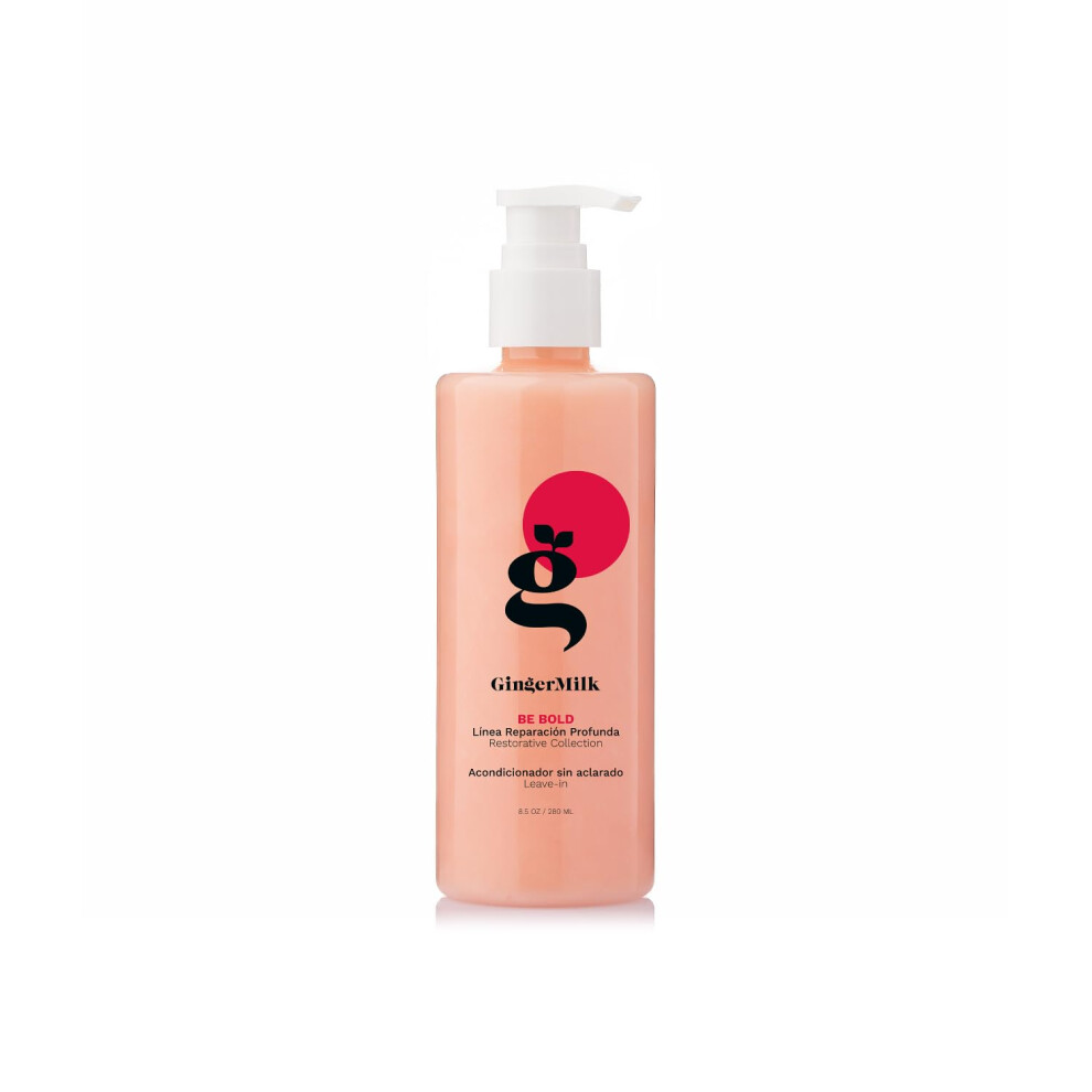 Ginger Milk Natural Cream Ginger Milk Styling For Intensive Repair Leave-In For Dry Hair Damaged By Dyes Chemical Processes Blow Dryers And Hot Styling Tools | Be Bold