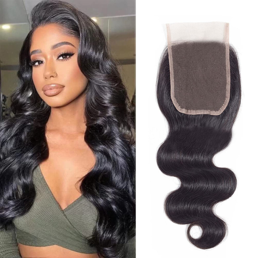 Kongeligt Indtryk Unisex Body Wave 5X5 Hd Lace Closure Free Part 100% Unprocessed Virgin Brazilian Human Hair Swiss Lace Closure Bleached Knots Pre Plucked With Baby Hair Natu