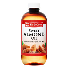 De La Cruz des mandula olaj - Expeller prselt mandula olaj borre s hajra 8 FL. OZ. (236 ml)