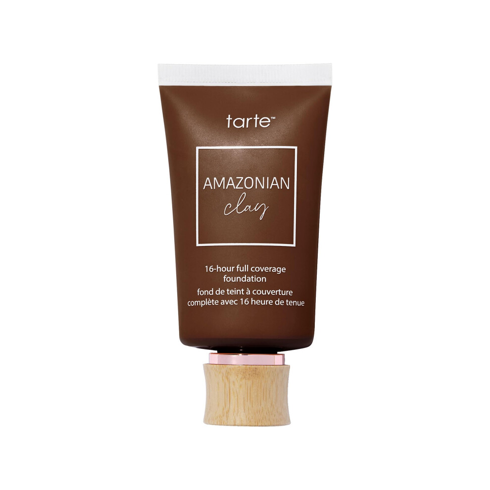 Kol C Peach Tarte Amazonian Clay 16-Hour Full Coverage Foundation - 60H Mahogany Honey (Very Deep Skin With Warm Undertones)