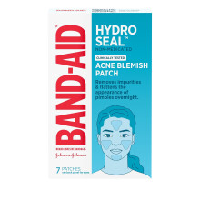 Band-Aid Brand Hydro Seal Akne-Pflaster fr das Gesicht, nicht medikaments, Akne-Makel-Pflaster, absorbiert Flssigkeiten und bietet eine schtzende