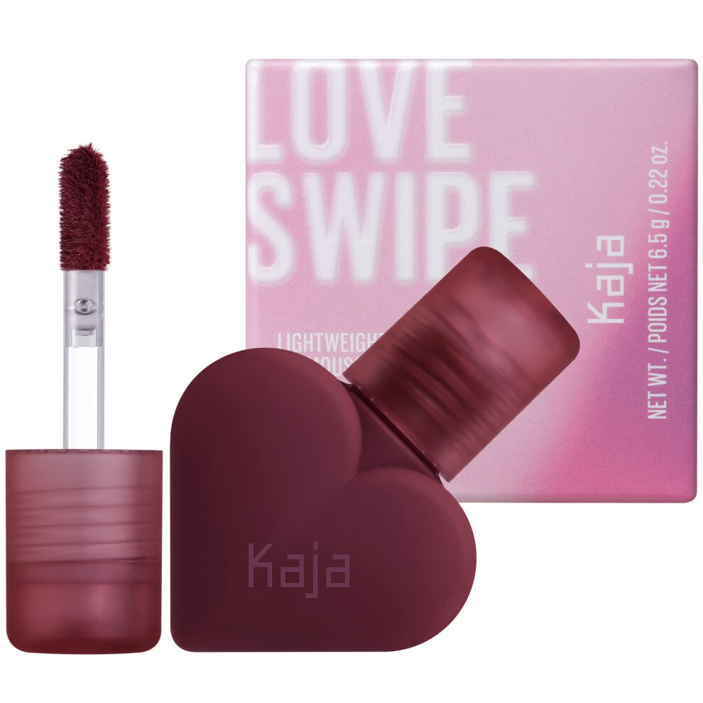 Kaja Lip Mousse - Love Swipe 01 Call Me | with Raspberry Seed Oil and Vitamin E  Buildable  Blendable  Moisturizing  Velvet Finish  Weightless Te-image-OPC-PGMBNQW-NEW