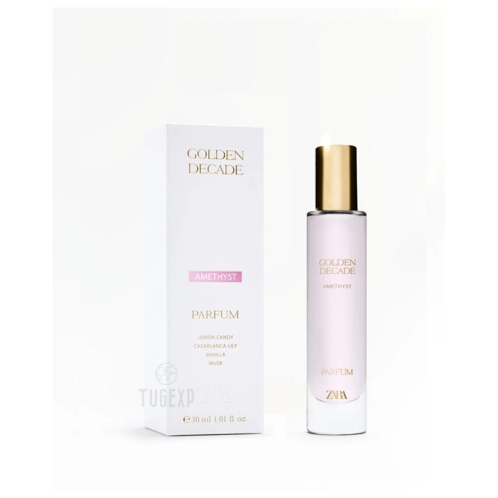 Zara Golden Decade Amethyst Eau De Parfum 30Ml 1.01 Oz New Fragrance