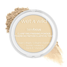 Wet n Wild nue focus clarifiant la finition de finition mate mate presse Powder Powder-Light